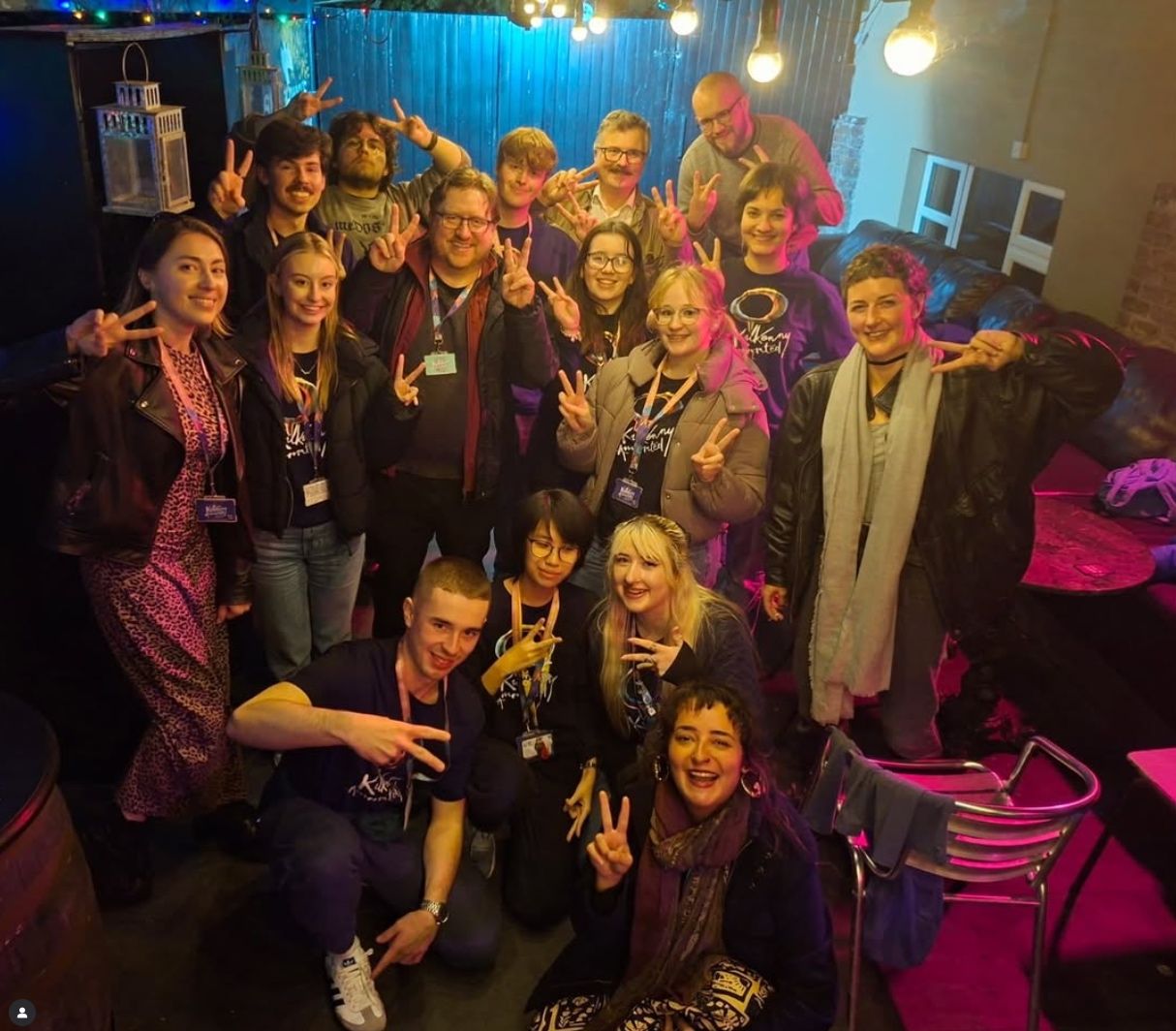 Group of us at Kilkenny Animated