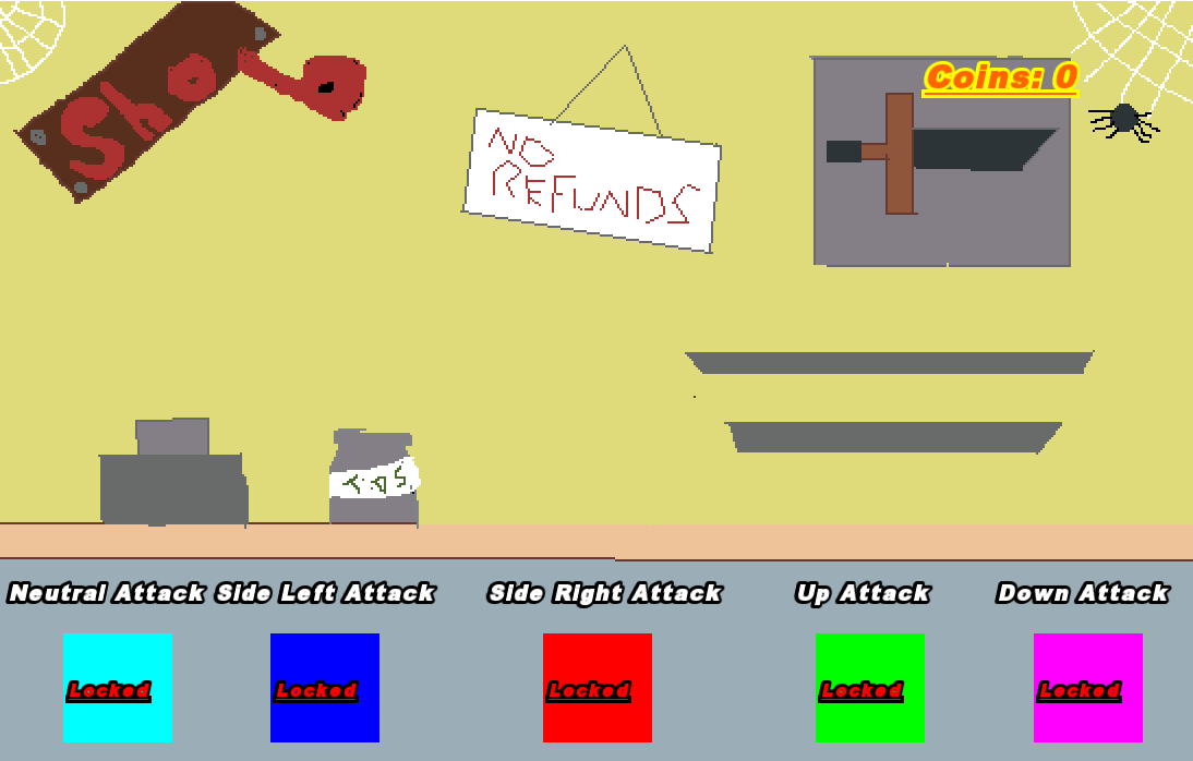 Artefact Brawler shop background